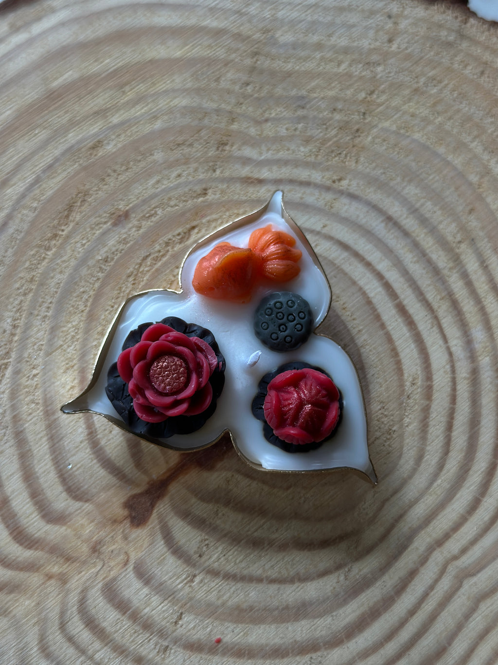 Handmade Lotus Pond Candle