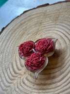 Ivory blossoms candle