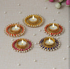 Tea light holder pack of 6