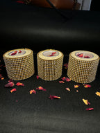 Tea light candle with tea light holder