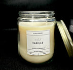 Clear glass jar candle 200 gm