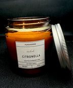 Amber Jar 200gm, Soya Wax Jar Candle