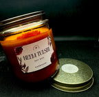 Amber Jar 200gm, Soya Wax Jar Candle