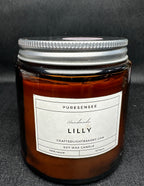 Amber Jar 200gm, Soya Wax Jar Candle