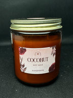 Amber Jar 200gm, Soya Wax Jar Candle