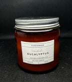 Amber Jar 200gm, Soya Wax Jar Candle