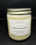 Clear glass jar candle 200 gm