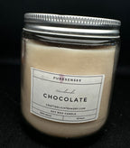 Clear glass jar candle 200 gm