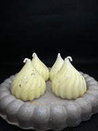 MODAK MITHAI SWEETS WAX CANDLES🕯️FOR DIWALI FESTIVAL RETURN GIFTS 🎁 (SET OF 4)