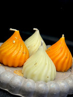 MODAK MITHAI SWEETS WAX CANDLES🕯️FOR DIWALI FESTIVAL RETURN GIFTS 🎁 (SET OF 4)