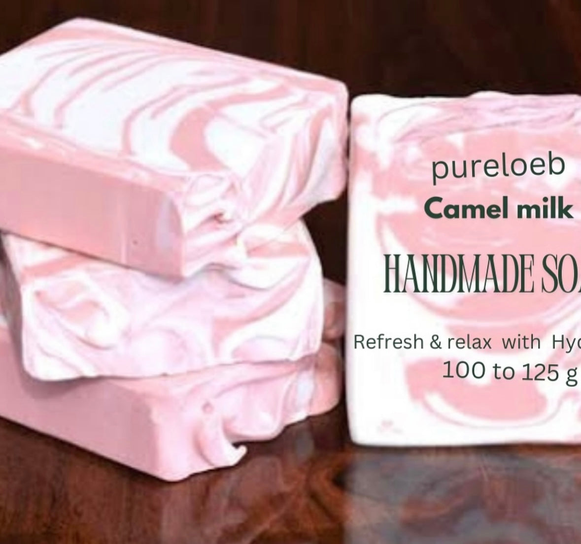 Camel milk loffa soap