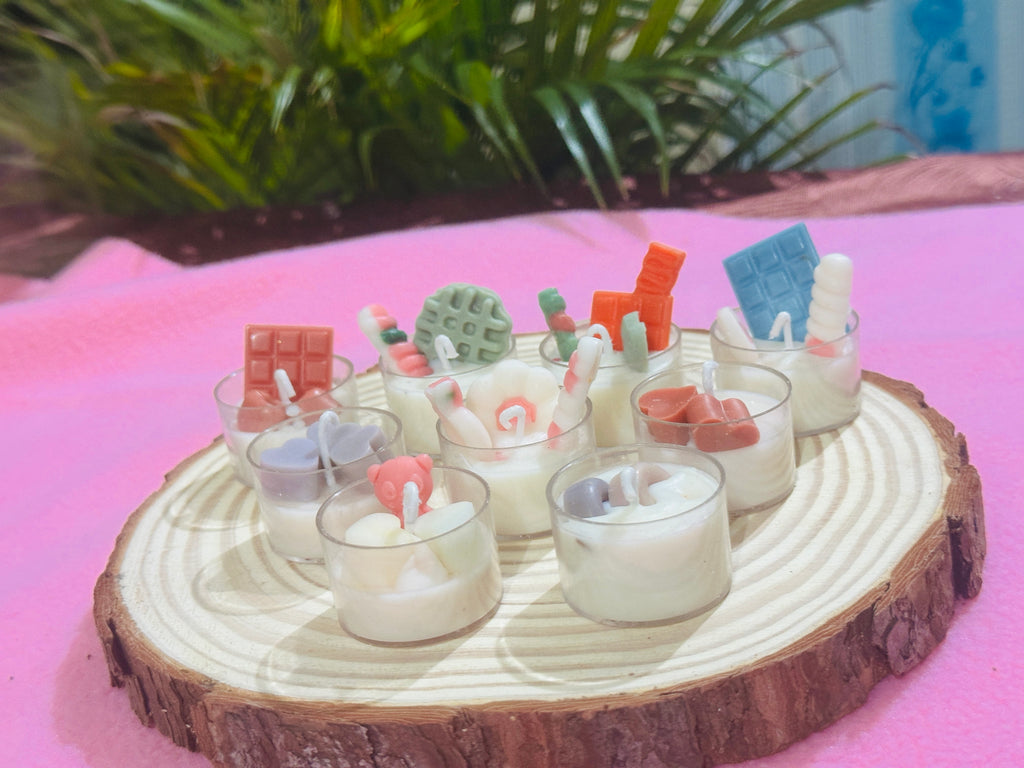 Decorative tea light candles