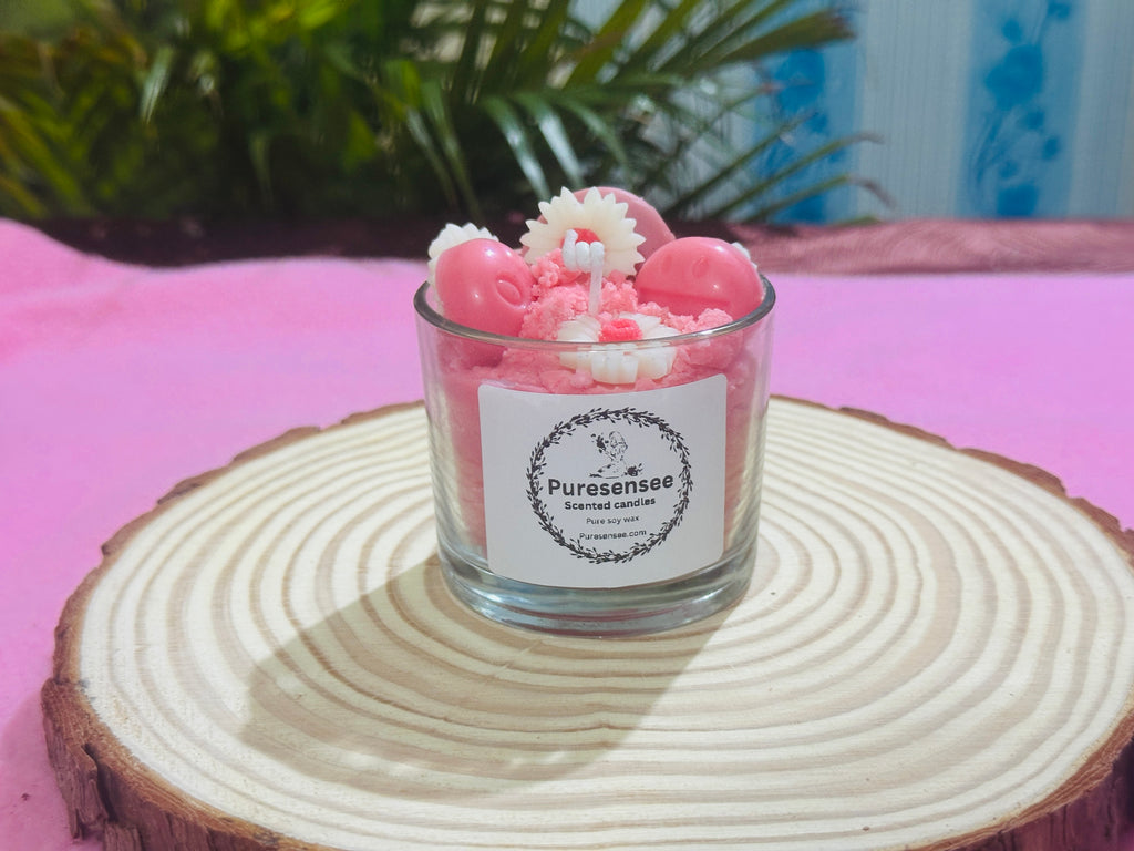 Decorative scented candles