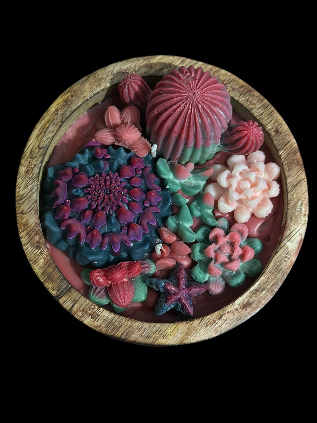 Succulent Garden Candle 🌵