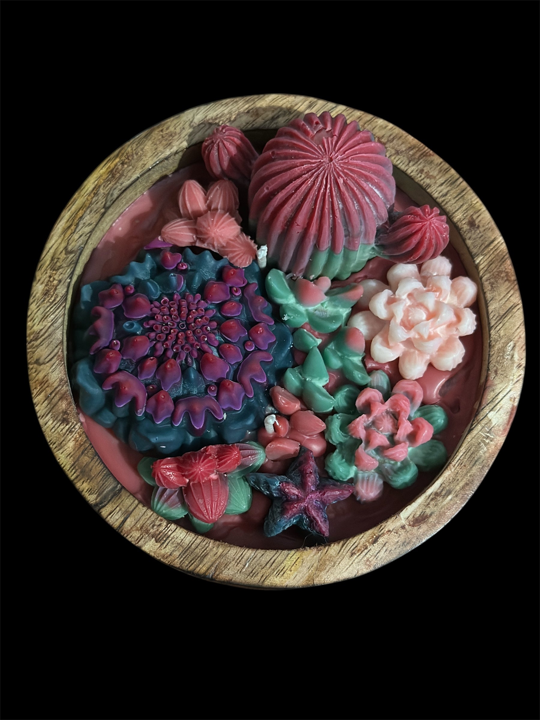 Succulent Garden Candle 🌵