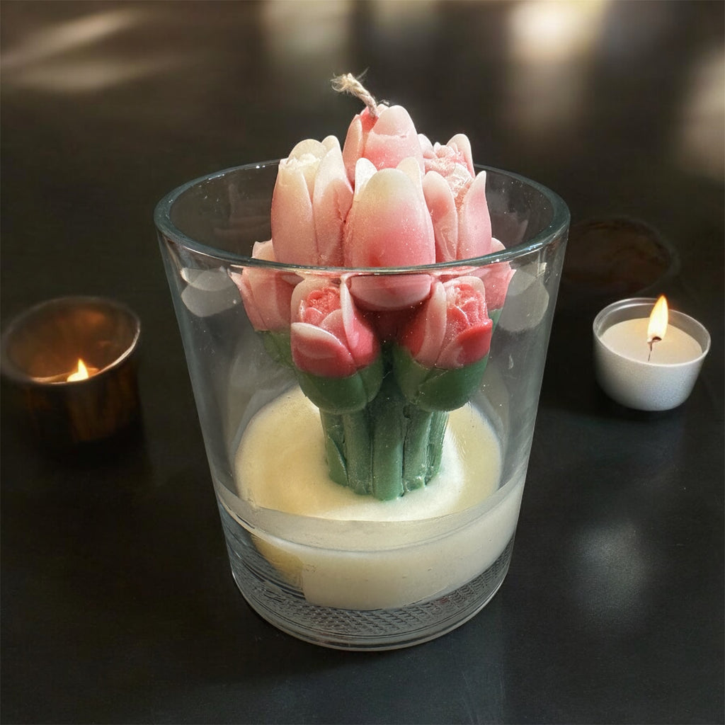 Tulip Bouquet Scented Candle