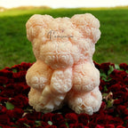 Teddy Bear Candle for a Touch of Whimsy