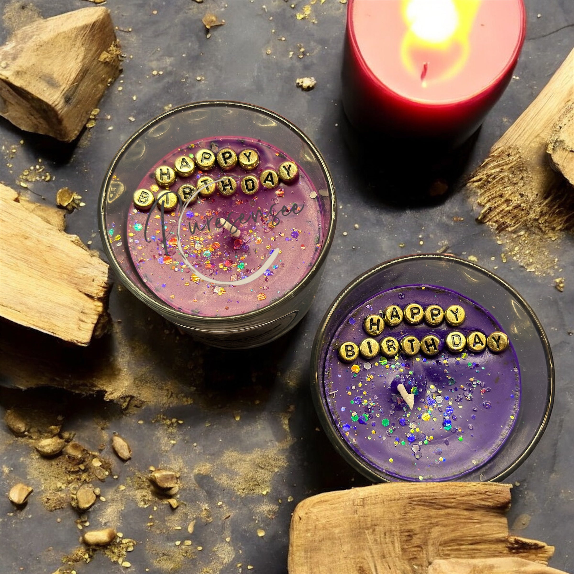 Happy Birthday Scented Candle