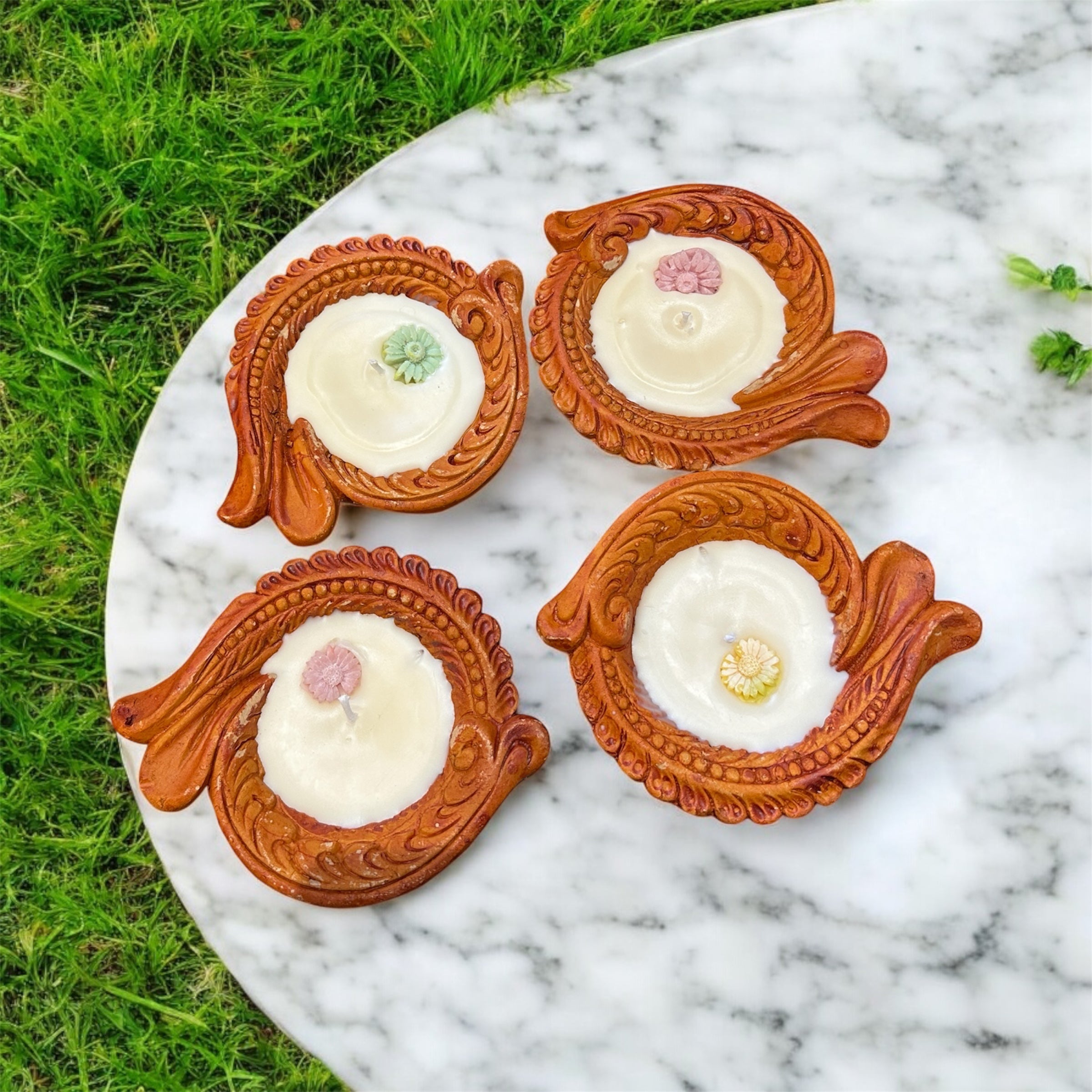 Scented Diya Candles