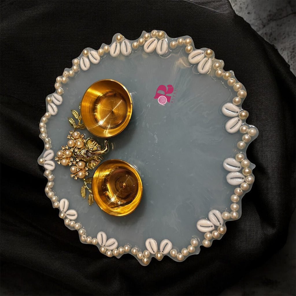 Resin Puja Thali