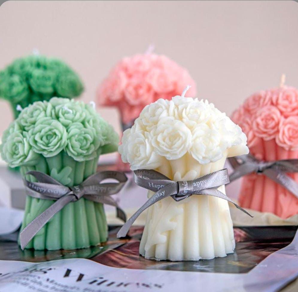 flower scented candles