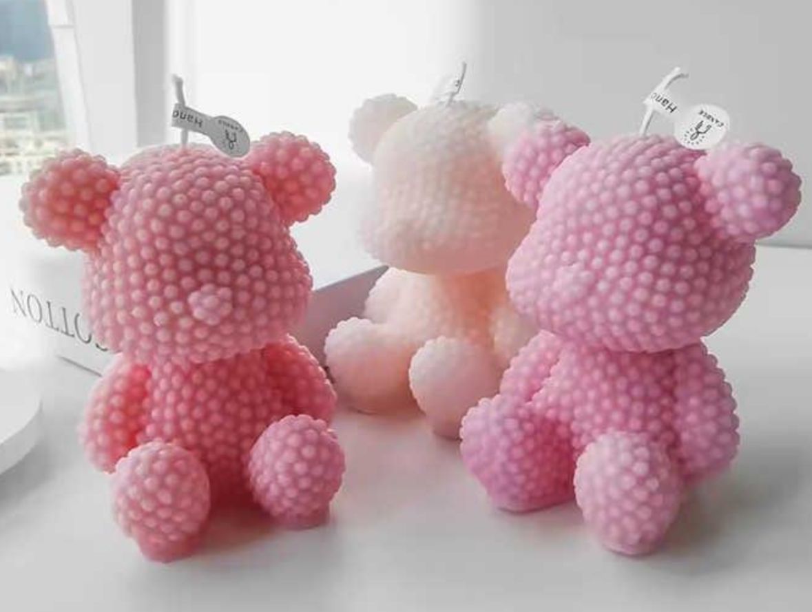 teddy scented candles