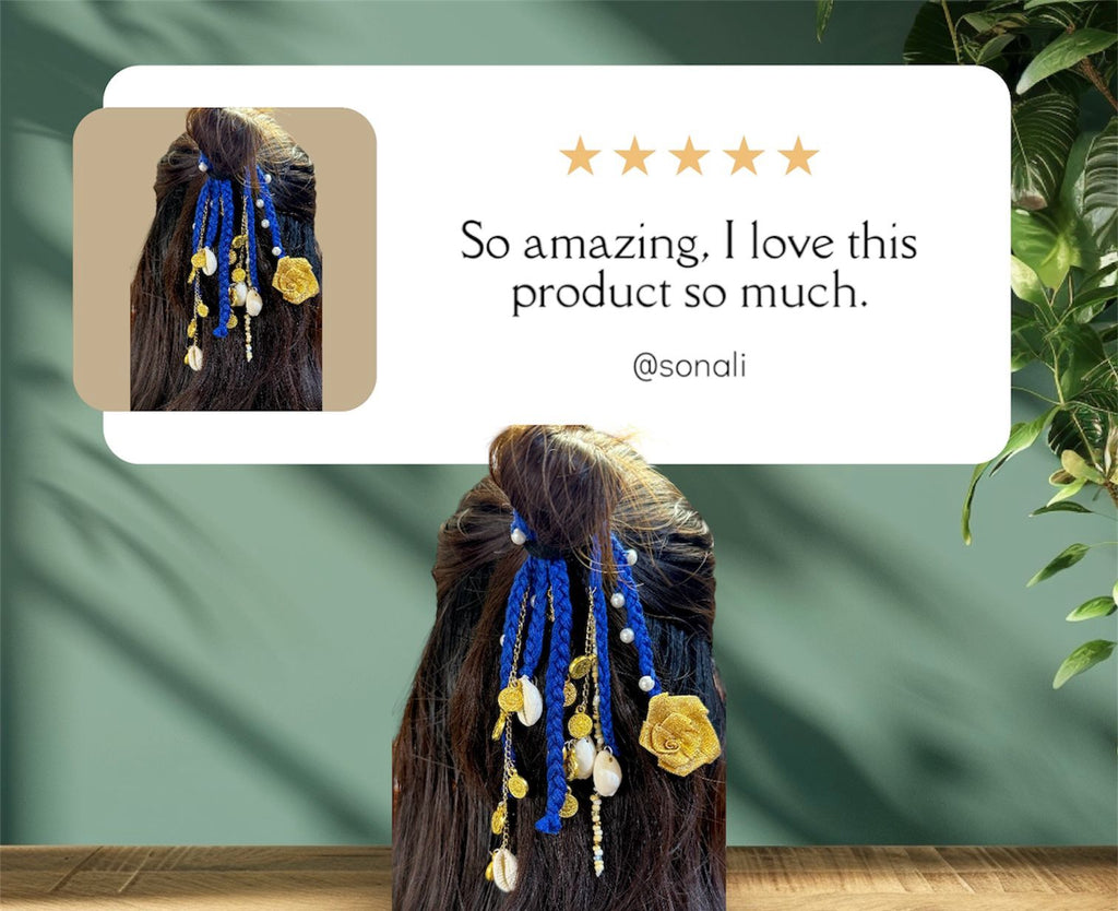 Boho style hair band