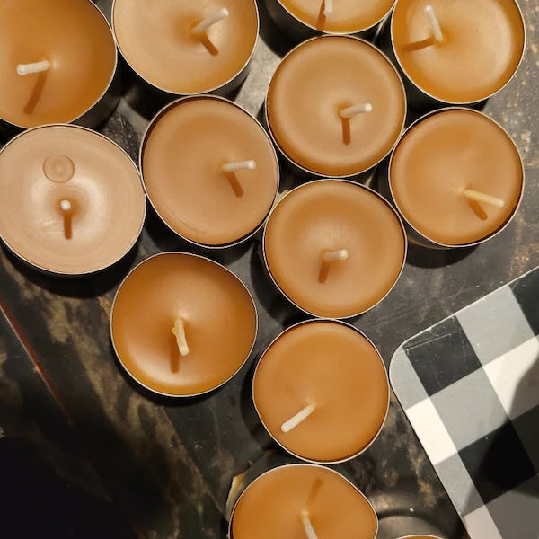 beez wax tealight candles
