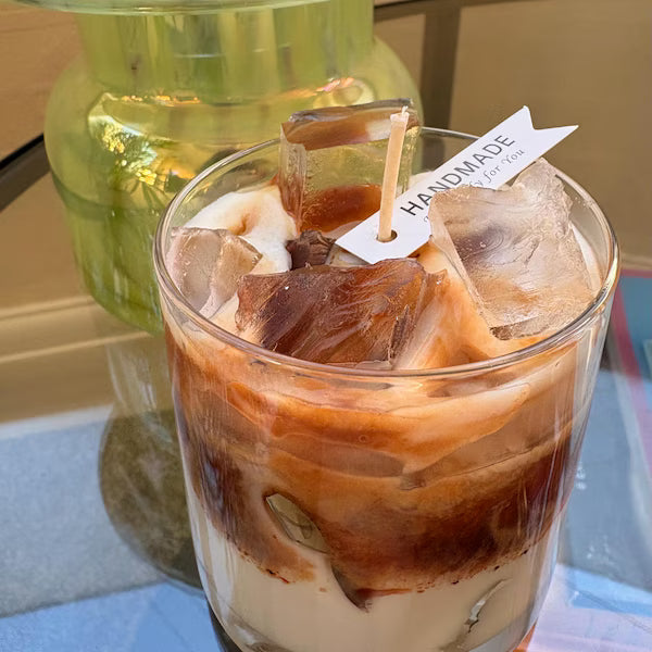 coffee latte candles